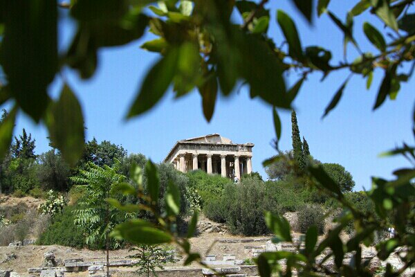 temple of hephaestus ancient agora athens