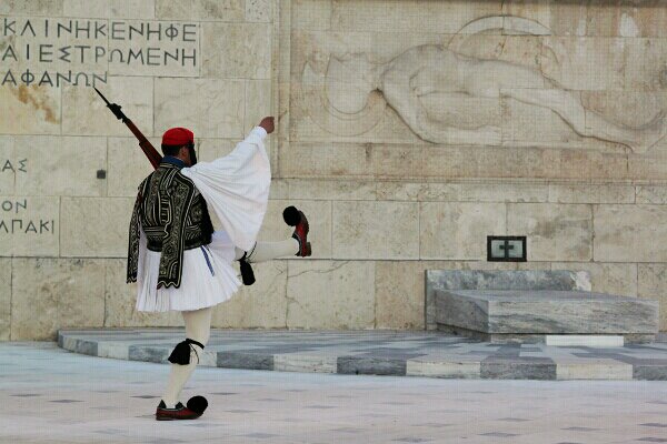 Changing of the Guard Syntagma, Athens