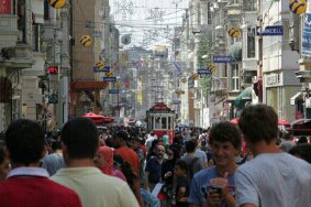 Istanbul-Istiklal-Caddesi-Tram